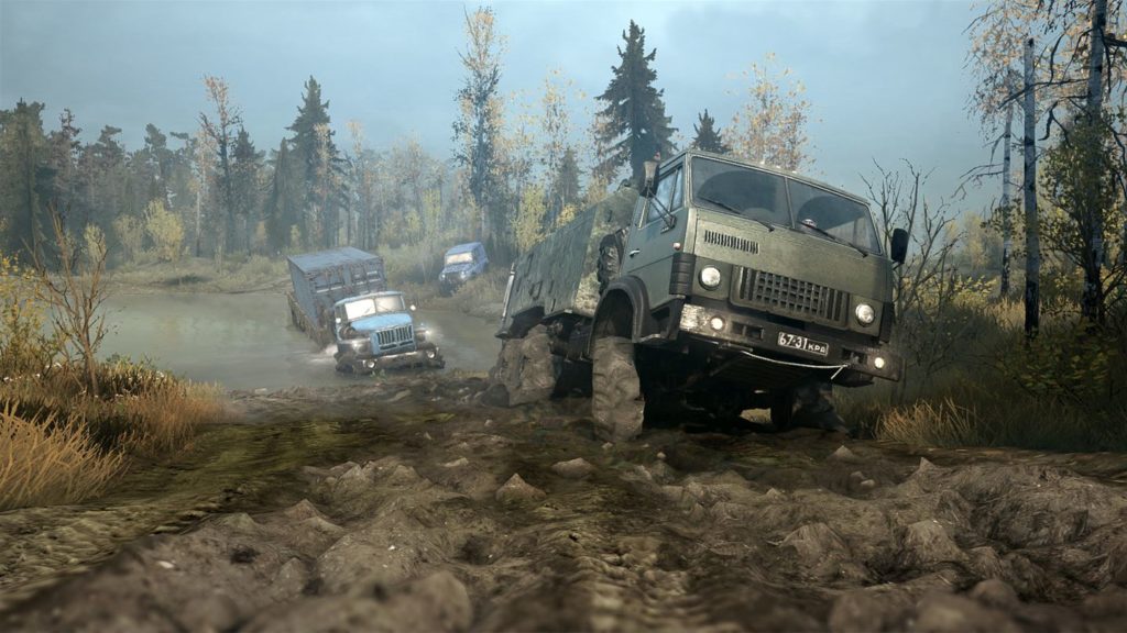 can you play spintires mudrunner split screen ps4