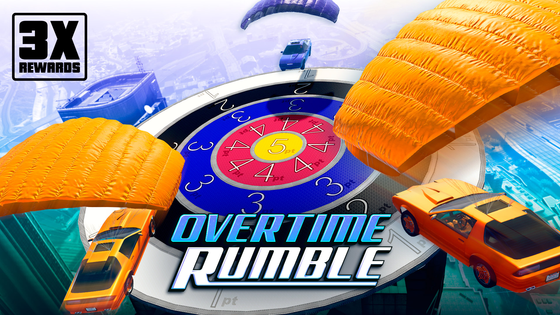 GTA Online Jetzt neu Dreifache Belohnungen in Overtime Rumble und
