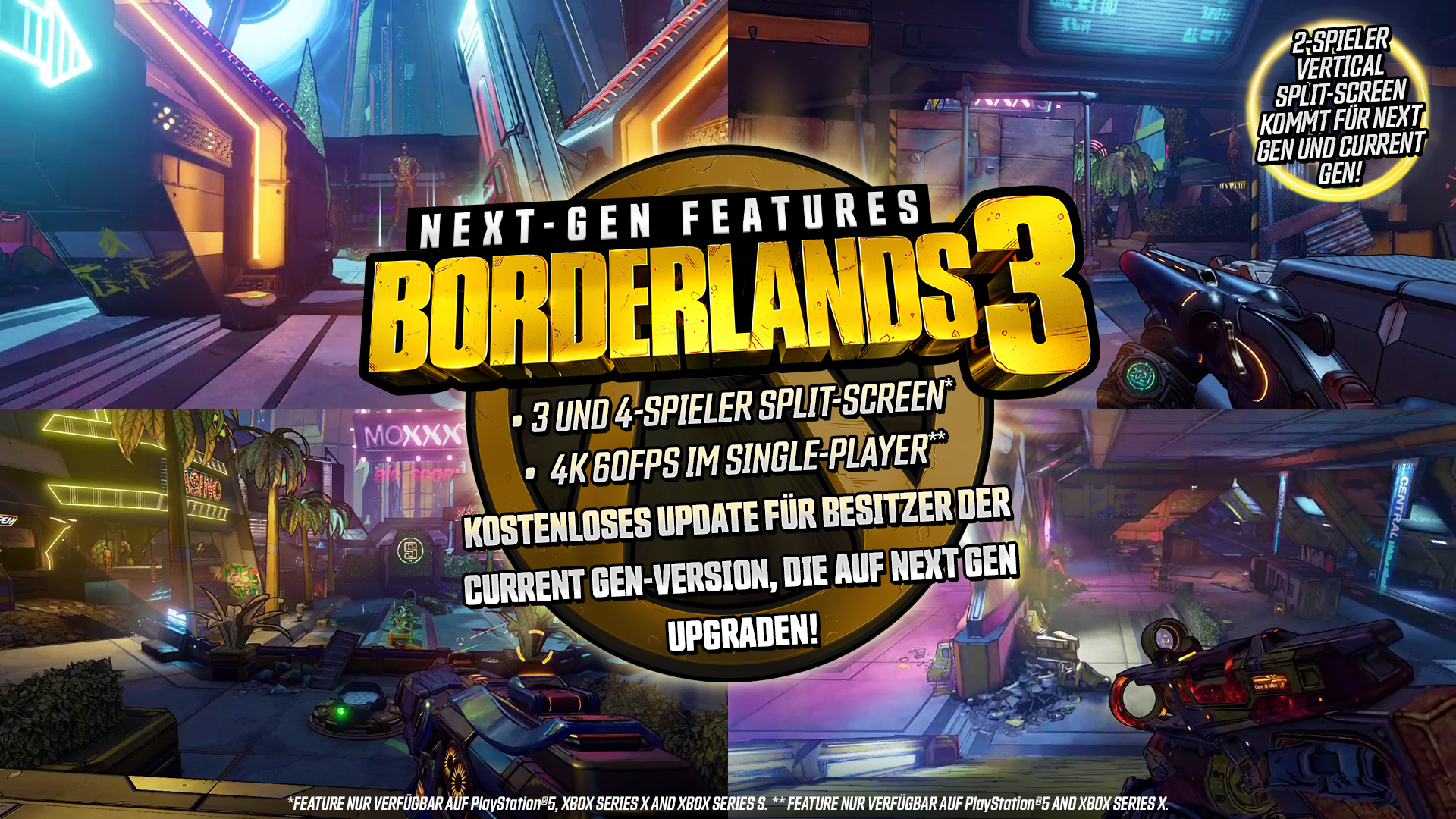 Borderlands Next Gen Upgrade Startet Zeitgleich Mit Den Neuen Konsolen GameNewz De