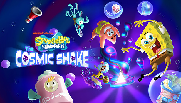 spongebob squarepants the cosmic shake gameplay